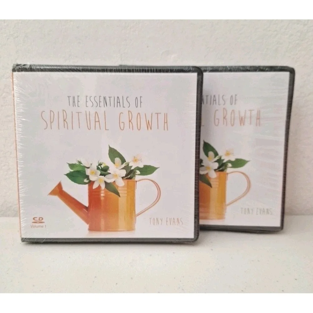 TONY EVANS The Essentials of Spiritual Growth VOLUME 1 & 2 SET (CD‎ Audiobook)
